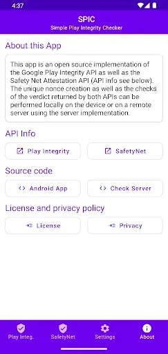Скриншот 8 — SPIC - Play Integrity Checker