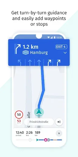 Скриншот 3 — Карты и навигация в HERE WeGo
