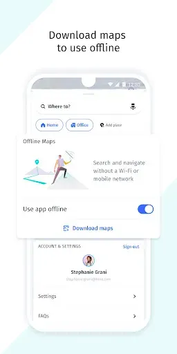 Скриншот 6 — Карты и навигация в HERE WeGo