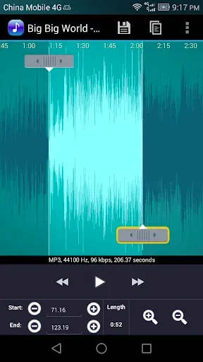 Скриншот 2 — Ringtone Maker Pro