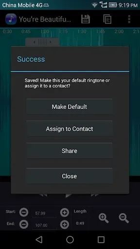 Скриншот 4 — Ringtone Maker Pro