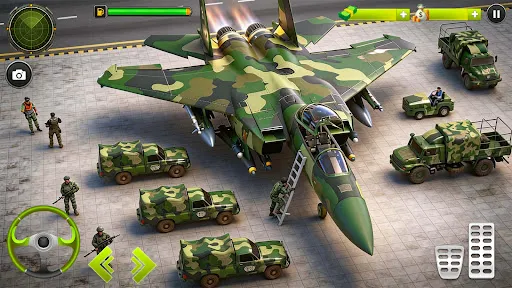 Скриншот 2 — US Army Vehicle Transport Hero