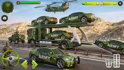 Скриншот 4 — US Army Vehicle Transport Hero