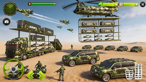 Скриншот 8 — US Army Vehicle Transport Hero