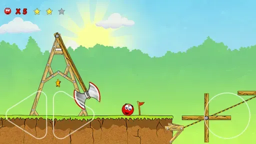 Скриншот 4 — Red Ball 3: прыгающий Красный