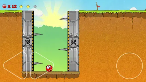 Скриншот 6 — Red Ball 3: прыгающий Красный