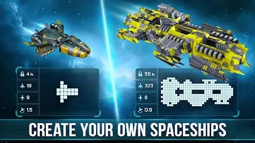 Скриншот 8 — Space Arena・Spaceship Strategy