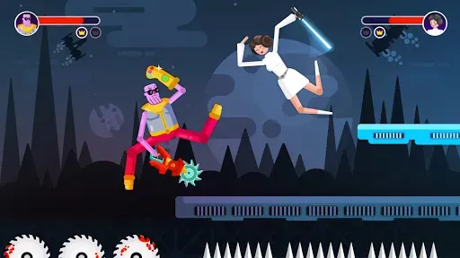 Скриншот 1 — Ragdoll Rage: Heroes Arena