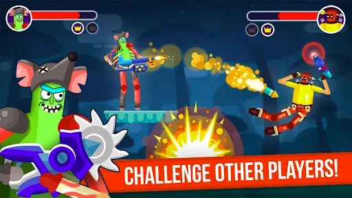 Скриншот 2 — Ragdoll Rage: Heroes Arena
