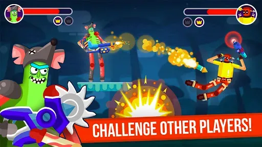 Скриншот 8 — Ragdoll Rage: Heroes Arena