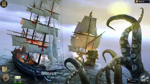 Скриншот 1 — Tempest: Pirate RPG Premium