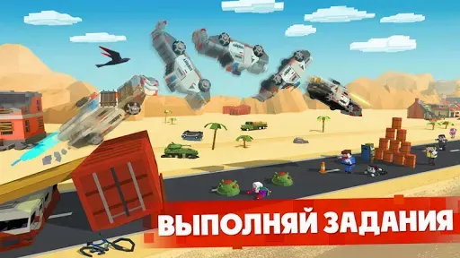 Скриншот 5 — Zombie Derby: Pixel Survival