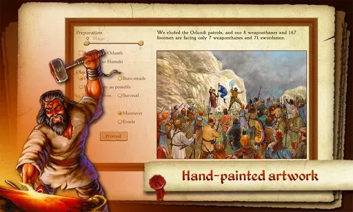 Скриншот 4 — King of Dragon Pass: Text RPG