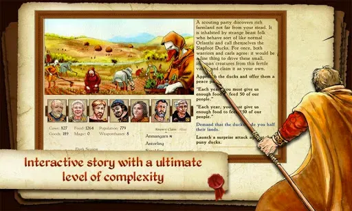 Скриншот 5 — King of Dragon Pass: Text RPG