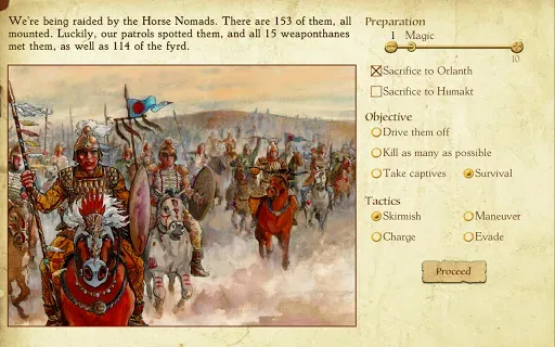 Скриншот 6 — King of Dragon Pass: Text RPG