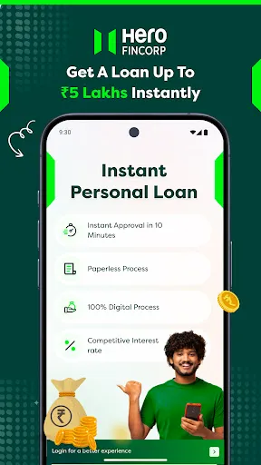 Скриншот 2 — Hero Digital Lending & UPI App