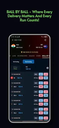 Скриншот 7 — Hero Live Line - Cricket Score