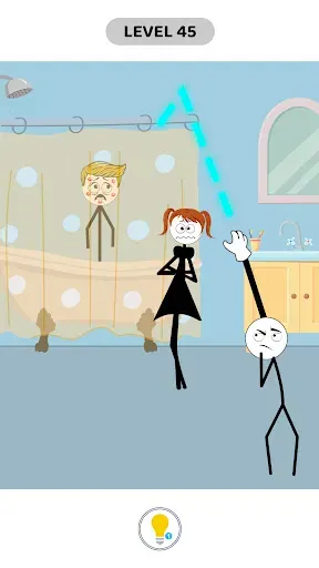 Скриншот 2 — Stickman Thief Puzzle IQ Games