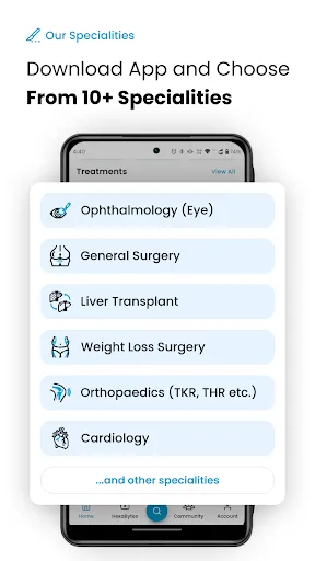 Скриншот 2 — HexaHealth: Surgery Simplified