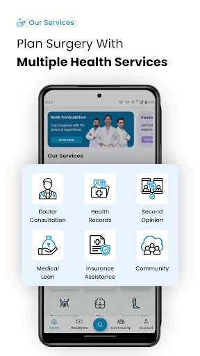 Скриншот 3 — HexaHealth: Surgery Simplified