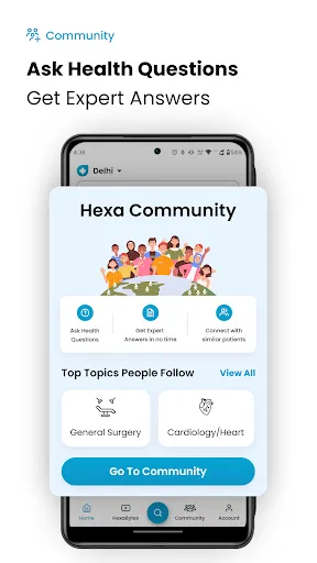 Скриншот 4 — HexaHealth: Surgery Simplified