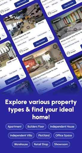 Скриншот 3 — HexaHome: Buy, Rent, Sell & PG
