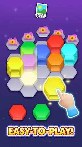 Скриншот 1 — Hexa Puzzle: Sort Master