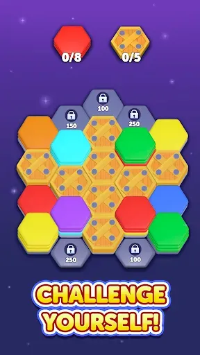 Скриншот 2 — Hexa Puzzle: Sort Master