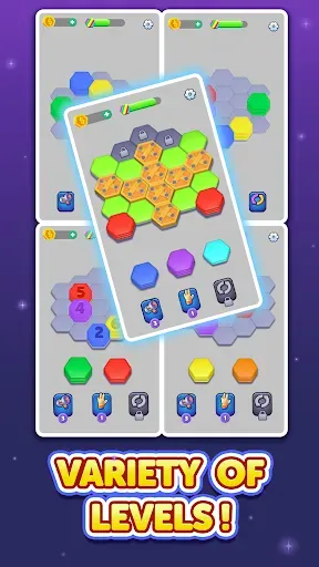 Скриншот 7 — Hexa Puzzle: Sort Master
