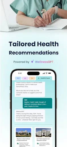 Скриншот 5 — HeyDoc AI : WellnessGPT & ABHA