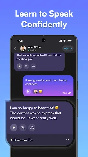 Скриншот 4 — Heylama: AI Language Learning