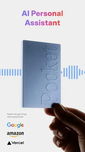 Скриншот 1 — Pocket - AI Personal Assistant
