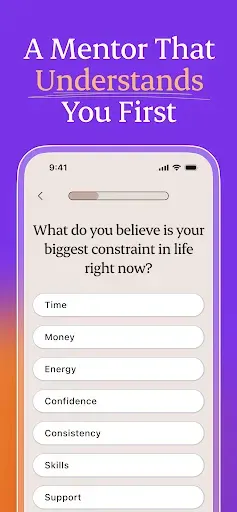Скриншот 2 — Purpose: Your AI Mentor