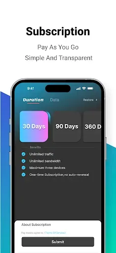 Скриншот 2 — Heysocks VPN - Fast and stable
