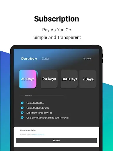 Скриншот 7 — Heysocks VPN - Fast and stable