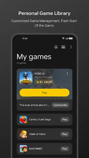 Скриншот 1 — HeyTap Games