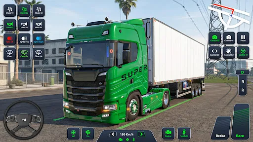 Скриншот 1 — Extreme Truck Game Simulator