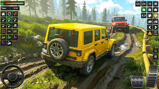 Скриншот 1 — Jeep Simulator Cargo jeep Game