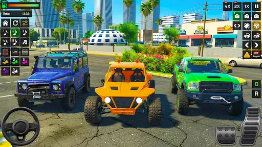 Скриншот 2 — Jeep Simulator Cargo jeep Game