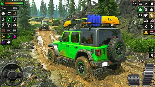 Скриншот 4 — Jeep Simulator Cargo jeep Game