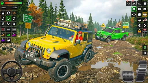 Скриншот 6 — Jeep Simulator Cargo jeep Game