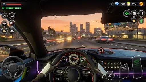 Скриншот 3 — US Car Drive Simulator offline