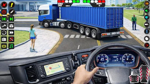 Скриншот 4 — Driving Simulator Truck Game