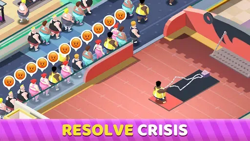 Скриншот 3 — Fitness Club Tycoon