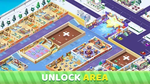 Скриншот 4 — Fitness Club Tycoon