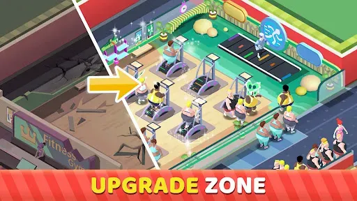Скриншот 5 — Fitness Club Tycoon