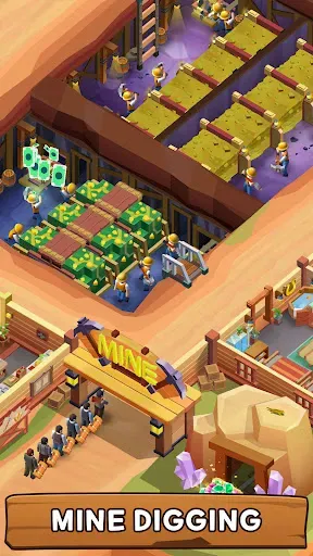 Скриншот 1 — Idle Mining Factory Tycoon