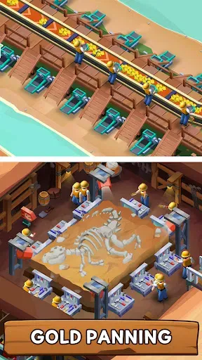 Скриншот 2 — Idle Mining Factory Tycoon