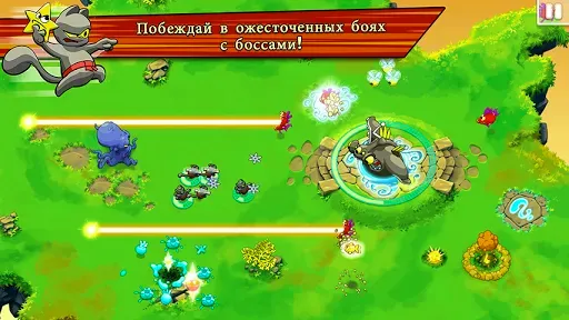 Скриншот 3 — Ninja Hero Cats for Families