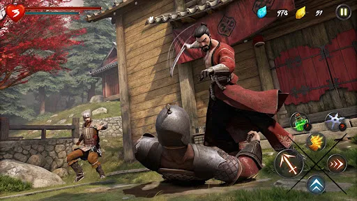 Скриншот 1 — Takashi Ninja Samurai Game